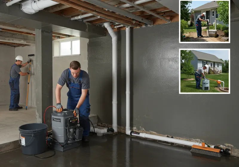 Basement Waterproofing and Flood Prevention process in Shelbyville, IN